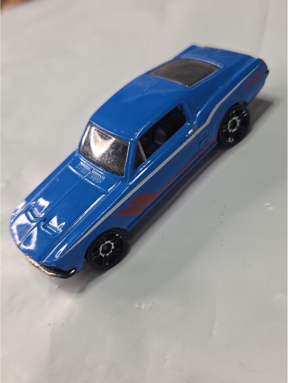 Hot Wheels Ford Mustang 1967 Car Blue